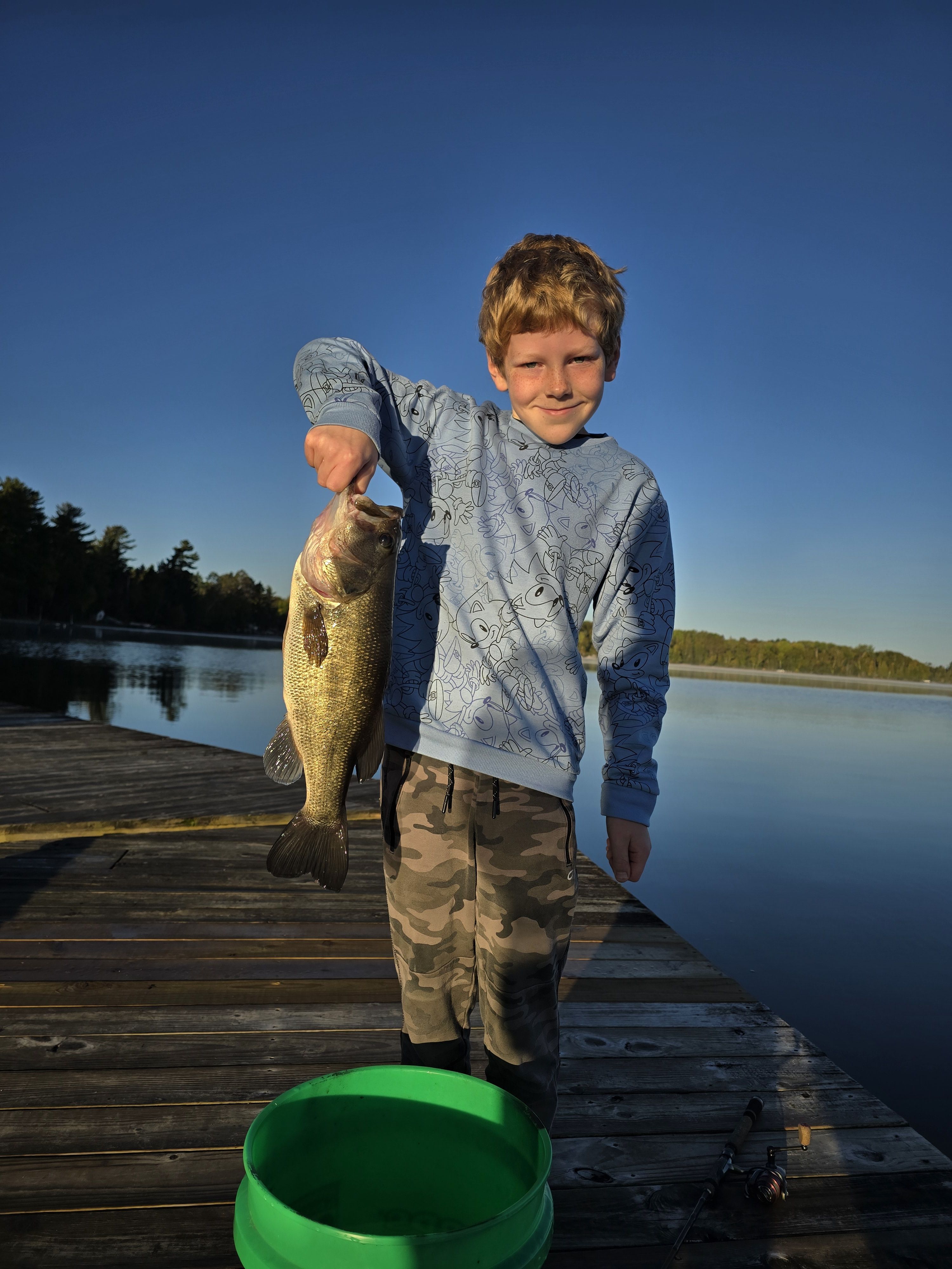 Jake Weerts - Caught Off The Dock At Cabin O' Pines Resort & Campground - Summer 2024