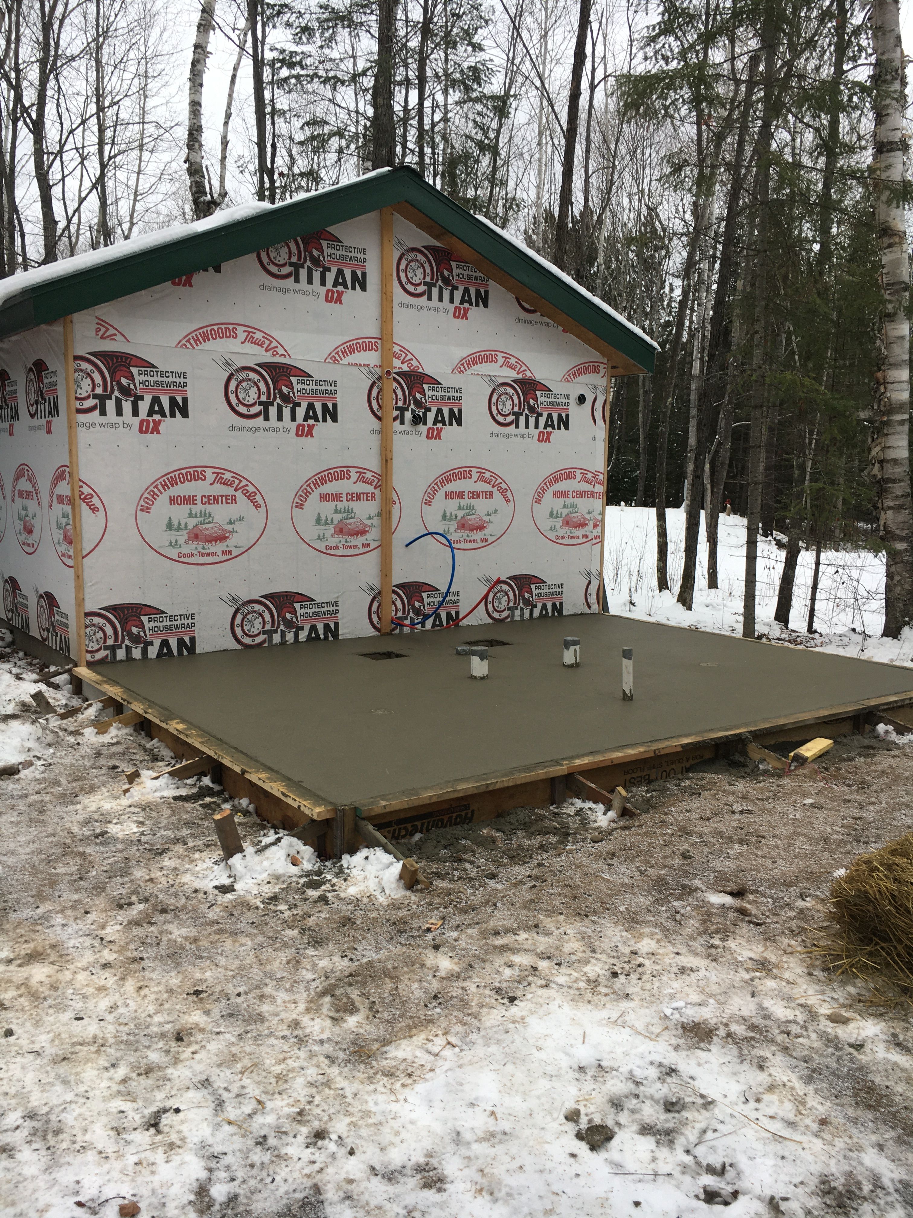 November 2021 - New shower building for the Seasonal Campground Upper Loop / Yurt Village