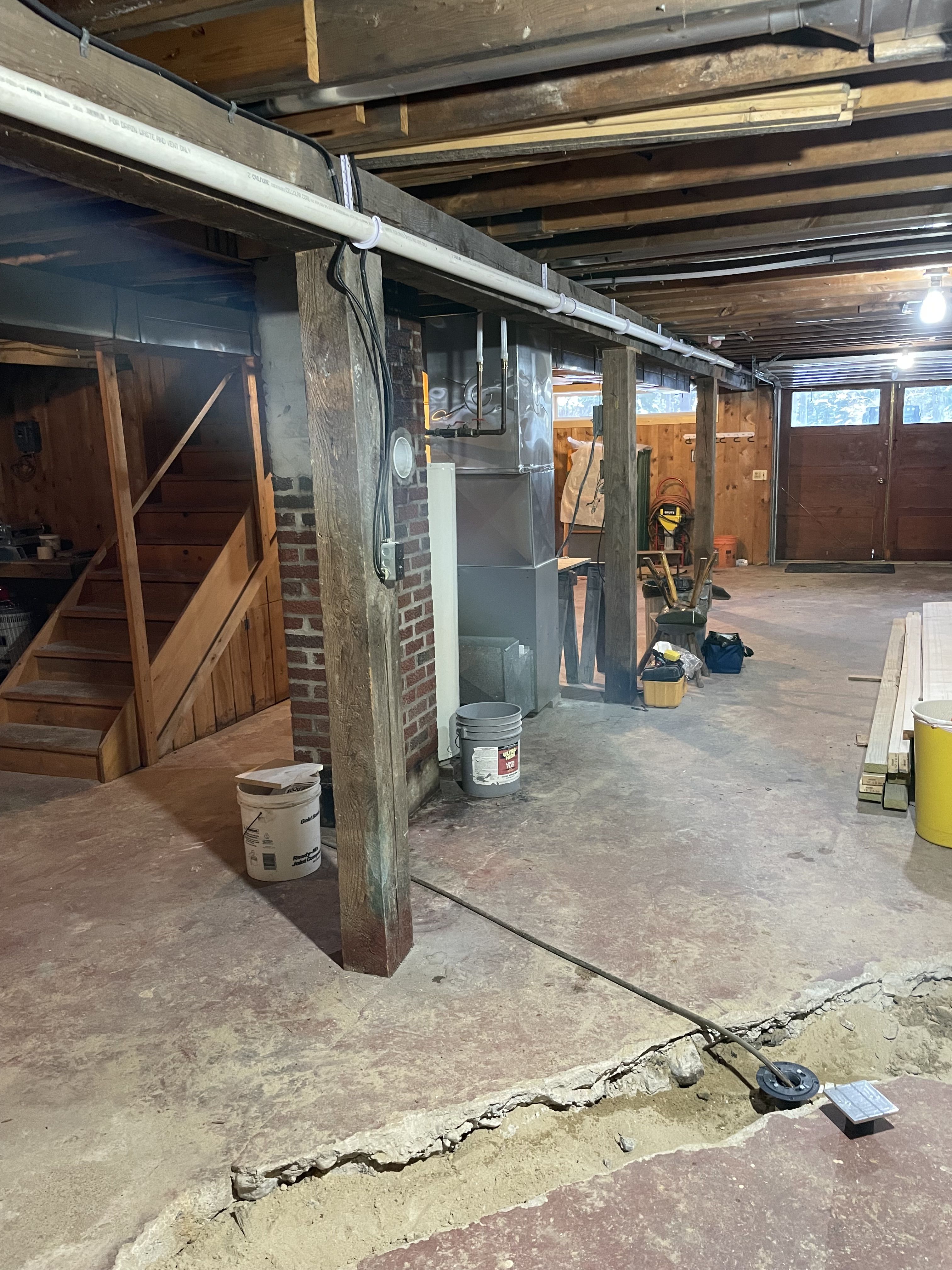 January 2023 - Starting the finishing & remodel of Splitrock's basement